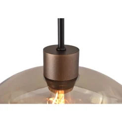 Masterlight Cipolla 6-light cacao/cacao beam 130x25cm Online