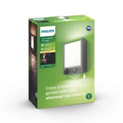 Philips Lighting Arbour IR wall lantern anthracite 1x6W Clearance