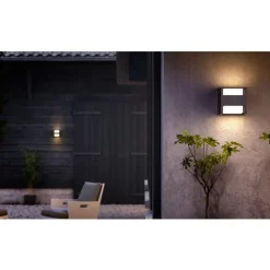 Philips Lighting Arbour wall lantern anthracite 2x4.5W