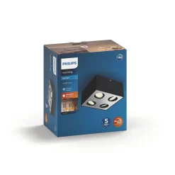 Philips Lighting BOX special form black 4x4.5W SELV Clearance