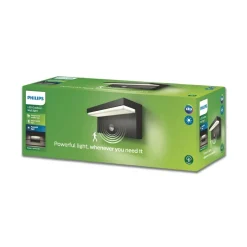 Philips Lighting Bustan IR wall lantern anthracite 2x4.5 Online