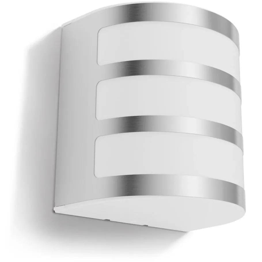Philips Lighting Calgary wall lantern inox 1x3W 230V Outlet