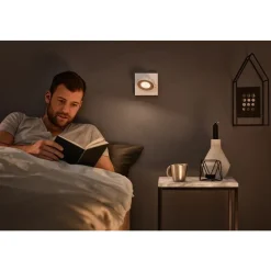 Philips Lighting CLOCKWORK single spot white 1x4.5W SELV New