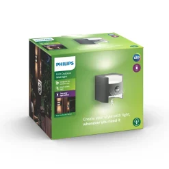 Philips Lighting Grass IR wall lantern anthracite 2x4.5W Discount