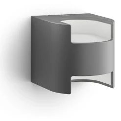 Philips Lighting Grass wall lantern anthracite 2x4.5W SEL