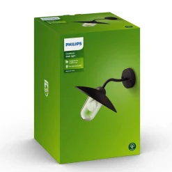 Philips Lighting Hammock wall lantern black 1x60W 230V Online