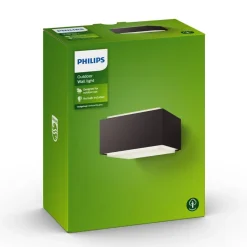 Philips Lighting Hedgehog wall lantern anthracite 1x42W Outlet