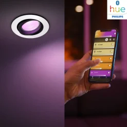 Philips Lighting Hue White & Color Ambiance Centura Inbouwspot Rond (1-pack) Wit Discount