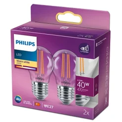 Philips Lighting LED classic 40W P45 E27 WW CL ND 2SRT6 Clearance