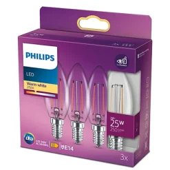 Philips Lighting LED classic 25W B35 E14 WW CL ND 3SRT6 Online