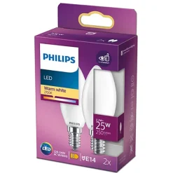 Philips Lighting LED classic 25W B35 E14 WW FR ND 2SRT6 Hot