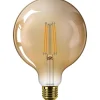 Philips Lighting Led Filamentlamp amber 40W G125 E27 New