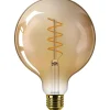 Philips Lighting LED G125 40W 2200K E27 Amber Sp DIM 1PF New