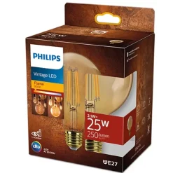 Philips Lighting LED G95 25W 1800K E27 NDSRT Amber 1PF Online