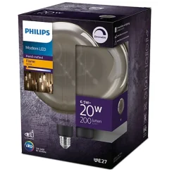Philips Lighting LED giant 20W E27 G200 1800K smoky D Discount