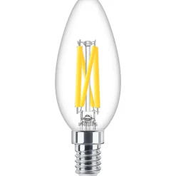 Philips Lighting LED kaarslamp Filament E14 B35 3,4W-40W Dimbaar Hot