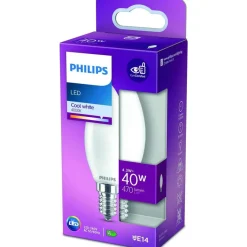 Philips Lighting LED kaarslamp E14 B35 4,3W-40W CW Online