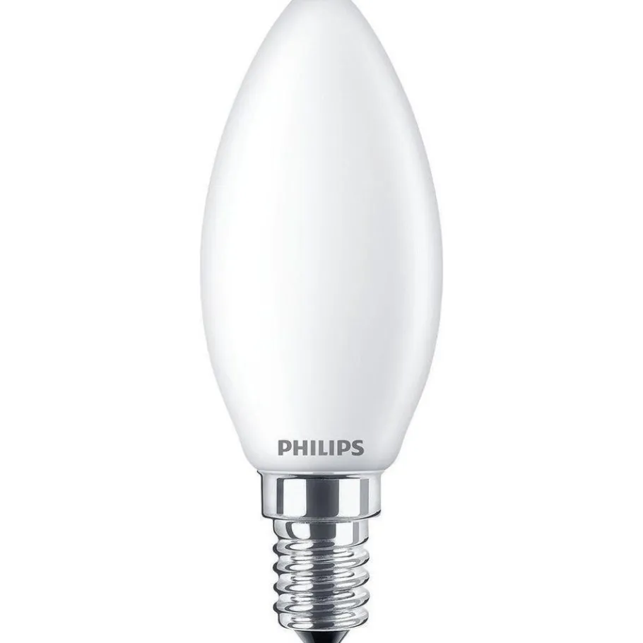 Philips Lighting LED kaarslamp E14 B35 6,5W-60W CW New