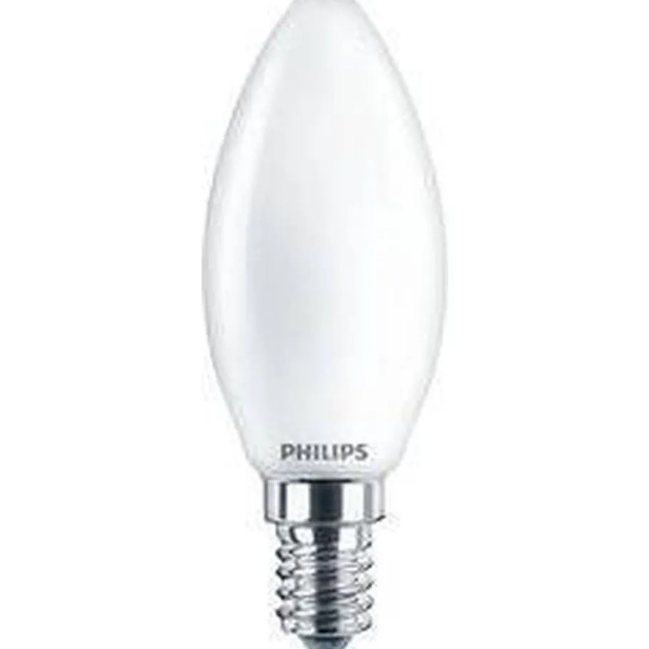 Philips Lighting LED kaarslamp E14 B35 6,5W-60W CW New