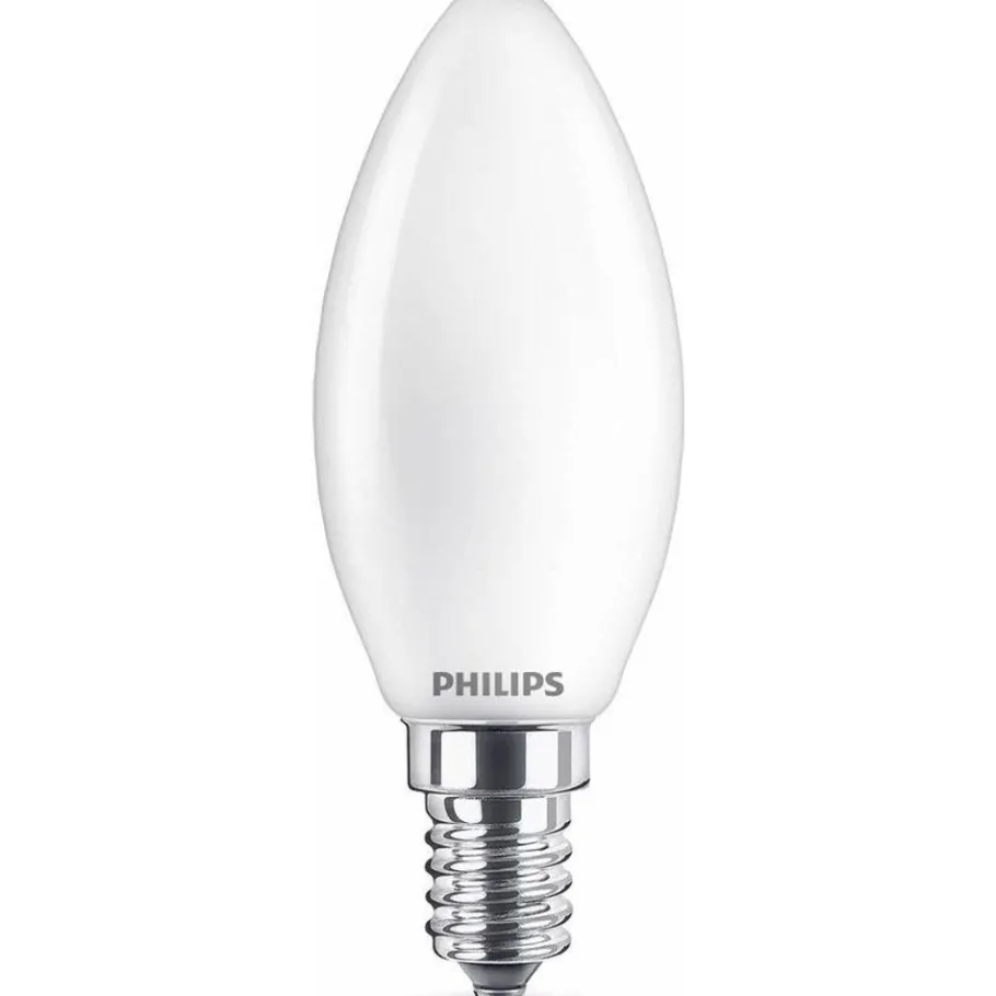 Philips Lighting LED kaarslamp E14 B35 6,5W-60W CW New