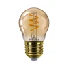 Philips Lighting LED kogellamp Gold E27 P45 2,6W-15W Dimbaar Discount