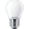 Philips Lighting LED kogellamp E27 P45 4,3W-40W CW Hot