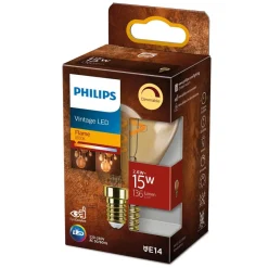 Philips Lighting LED kogellamp Gold E14 P45 2,6W-15W Dimbaar New