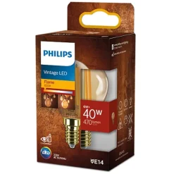 Philips Lighting LED P45 40W 1800K E14 NDSRT Amber 1PF Discount
