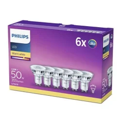 Philips Lighting LED Spot 50W PAR16 GU10 x6 Online
