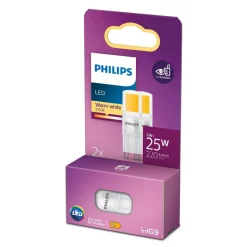 Philips Lighting LED-capsule G9 2W-25W WW (2pcs)