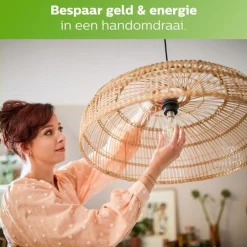 Philips Lighting LED-lamp Classic E27 A60 8,5W-75W CW New