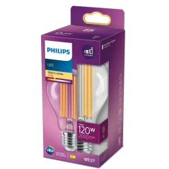 Philips Lighting LED-lamp Filament E27 A67 13W-120W Outlet