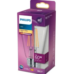 Philips Lighting LED-lamp Classic Filament E27 ST64 7W-60W Hot