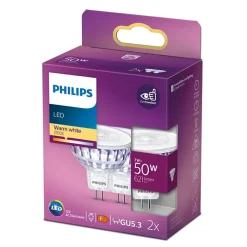 Philips Lighting LED-spot GU5.3 7W-50W Warmwit (2pcs) Hot