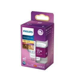 Philips Lighting LED-spot GU5.3 4,6W-35W Warmwit Dimbaar Discount