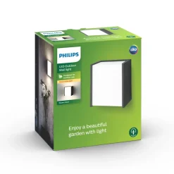 Philips Lighting Macaw wall lantern black 1x3W SELV Discount