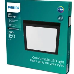 Philips Lighting MAGNEOS SF DL252 SQ 210 12W 27K BL 06 Best