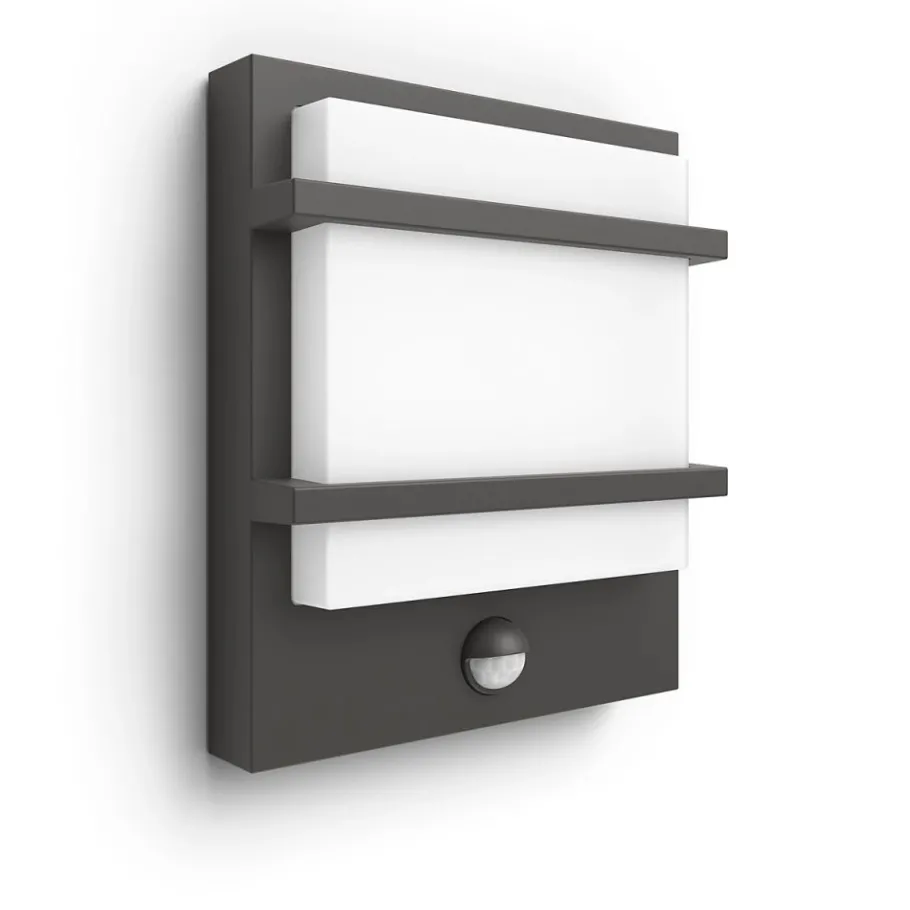 Philips Lighting Petronia IR wall lantern anthracite 1x12 Clearance