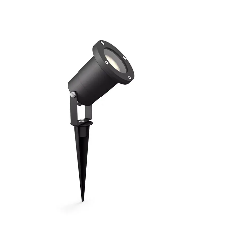 Philips Lighting PULED spike black 1x5W 230V Outlet