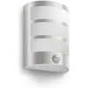Philips Lighting Python IR wall lantern inox 1x6W 230V Clearance