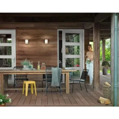 Philips Lighting Python wall lantern inox 1x6W 230V Outlet