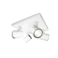 Philips Lighting Runner plate/spiral white 4x50W 230V Outlet