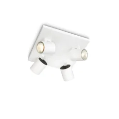 Philips Lighting Runner plate/spiral white 4x50W 230V Outlet