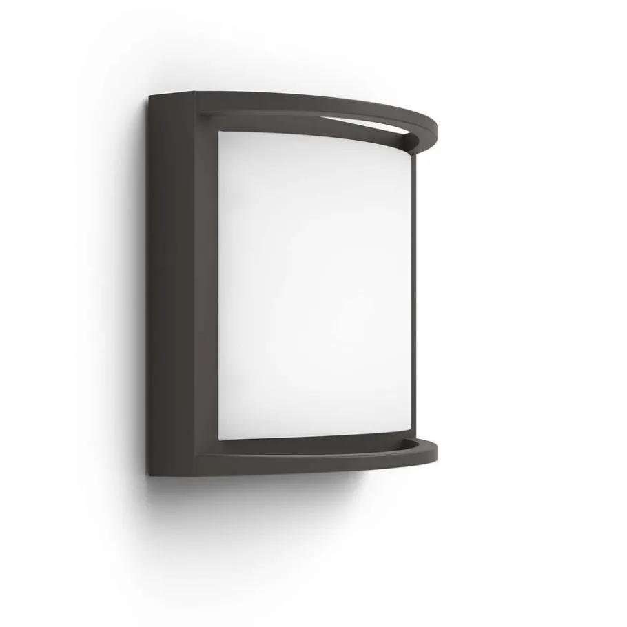 Philips Lighting Samondra wall lantern anthracite 1x12W