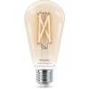 Philips Lighting Smart LED Filamentlamp helder 7 W (gelijk aan 60 W) ST64 E27 Clearance