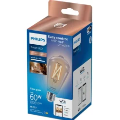 Philips Lighting Smart LED Filamentlamp helder 7 W (gelijk aan 60 W) ST64 E27 Clearance