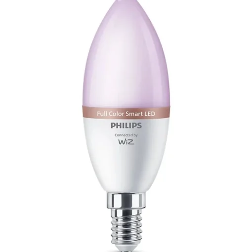 Philips Lighting Smart LED Kaarslamp 40W C37 E14 x3 Discount