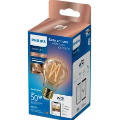 Philips Lighting Smart LED Filamentlamp amberkleurig 7 W (gelijk aan 50 W) A60 E27 Clearance