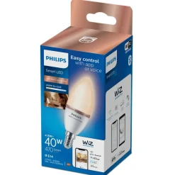 Philips Lighting Smart LED Kaarslamp 4,9 W (gelijk aan 40 W) C37 E14 Clearance