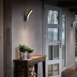 Philips Lighting Splay IR Wall Anthracite 12W 27K HV New